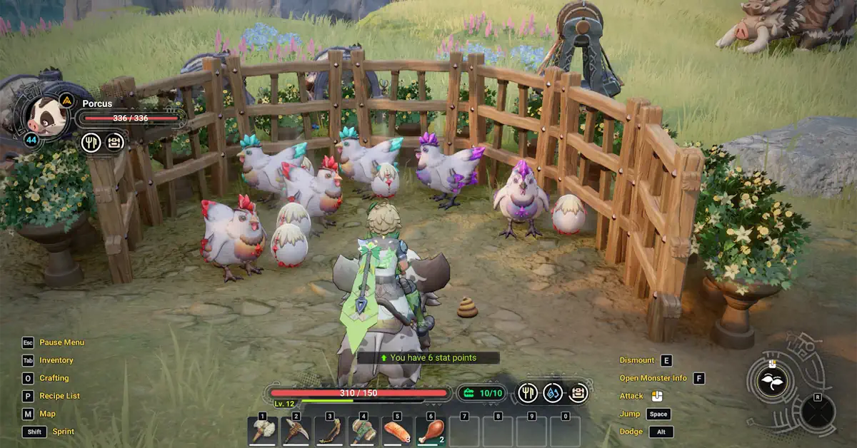 Wild Wild Eden combines open-world survival with deep monster-taming mechanics
