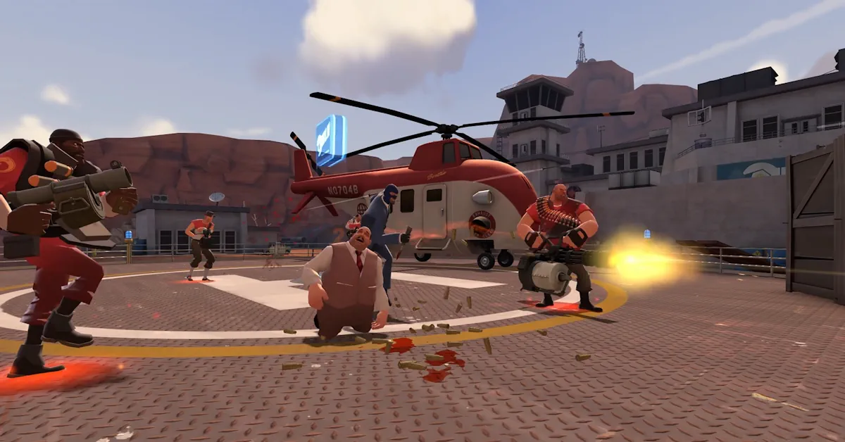 Team Fortress 2 Classified brings the 4-team chaos to Steam with 2 new factions joining the fray