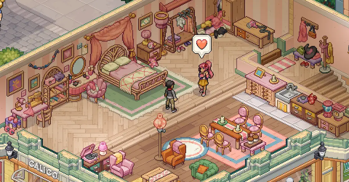Chucklefish introduces new romance candidates Evadne and Leif to the Mossport community