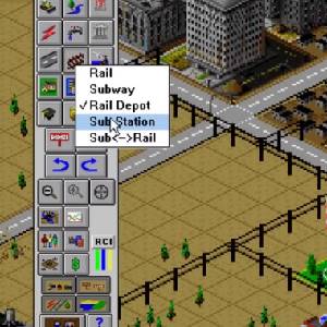 SimCity 2000 - Sub and Rail