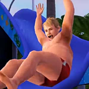 Sims 3 Island Paradise - Giant water slide