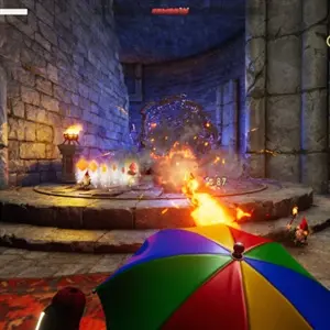 Sir Whoopass - Colorful Umbrella
