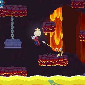 Jumping on each block