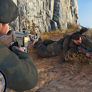 Sniper Elite 4 Aiming with MKB 42