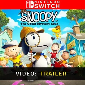 Snoopy & The Great Mystery Club Nintendo Switch - Video Trailer