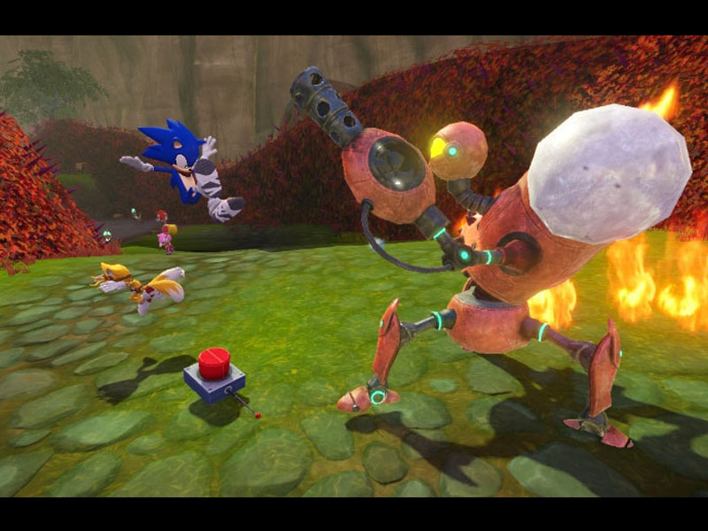 Sonic Boom Rise of Lyric #02: Ouriço Azul corre como Jesus - Exclusivo  Nintendo Wii U 