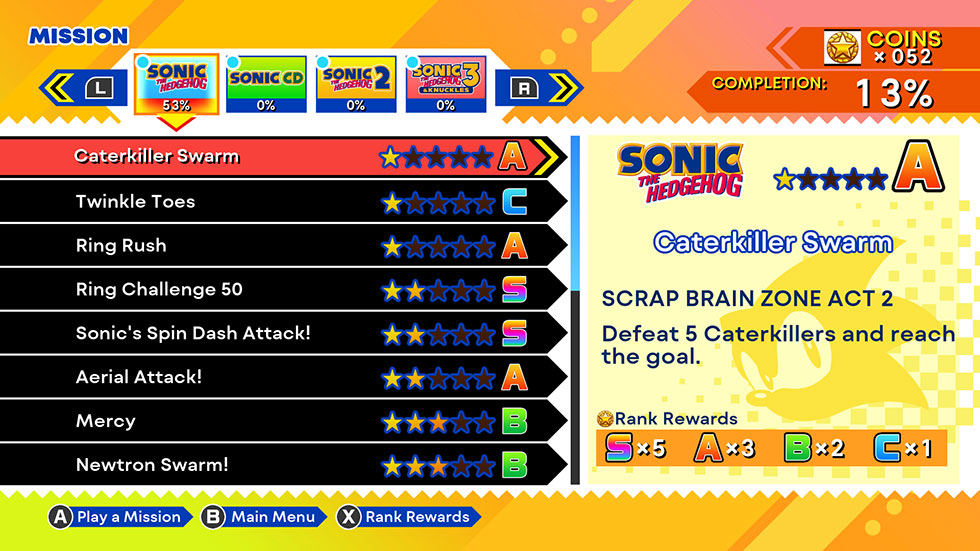 What games will be on Sonic Origins?