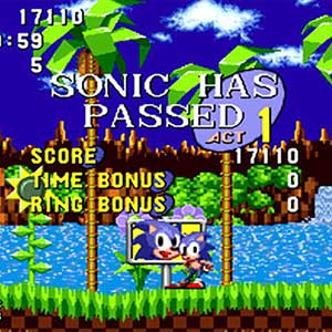 Sonic The Hedgehog - Finish Line