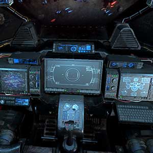Spaceship cockpit