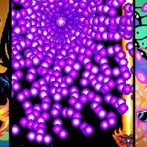 Space Moth DX - Neon Sphere Attack