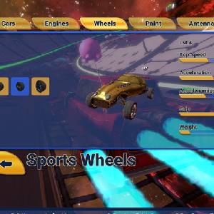 Space Ribbon Slipstream to the Extreme - Sports Wheels