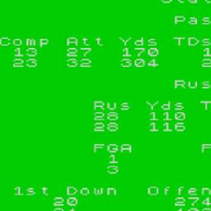 Speed NFL - Statistics