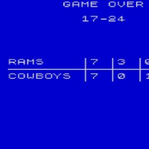 Speed NFL - Game Over