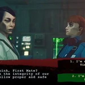 Static Dread: The Submarine - Dialogue Choice