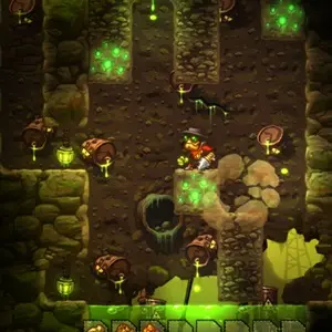 Steamworld Dig - Acid Pools