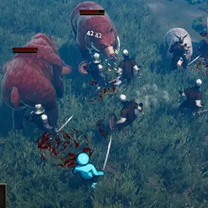 Stickman Strikes: Conquer Fantasy World - Bears