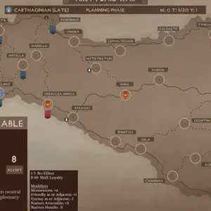 Strategos - Diplomacy Roll Table