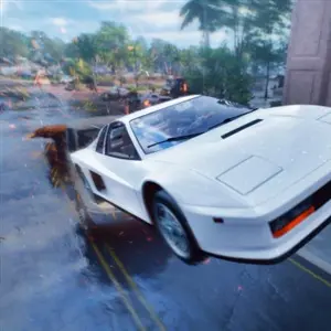 Stuntman Hollywood - Flying Car