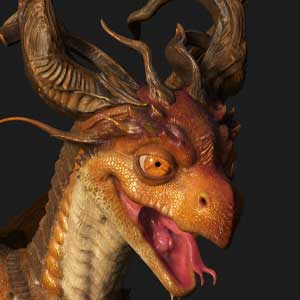 Substance Painter 2021 dragon