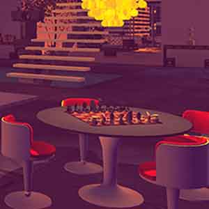 Sunset: Gabriel's Penthouse - Chess Table