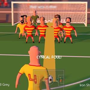 Super Liquid Soccer - Cynical Foul
