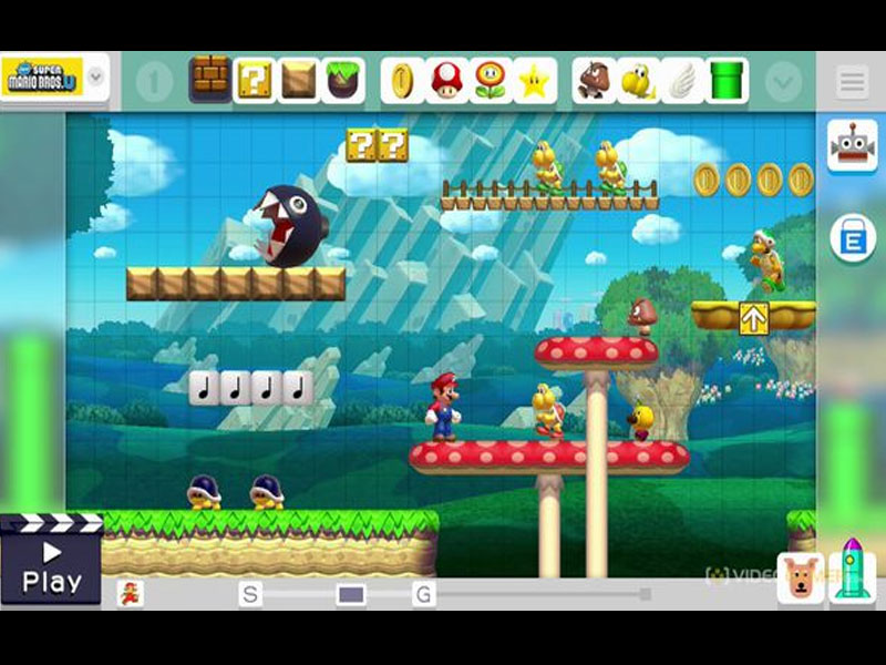 mario maker wii u