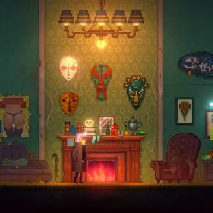 Tales of the Neon Sea - Fireplace