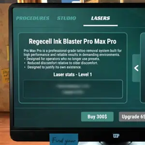 Tattoo Removal Simulator - Regecell Laser