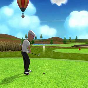 Tee-Time Golf Hot-Air Ballon