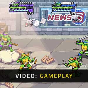 Teenage Mutant Ninja Turtles Shredder’s Revenge Gameplay Video