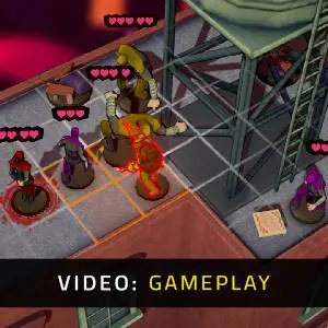 Teenage Mutant Ninja Turtles: Tactical Takedown - Gameplay