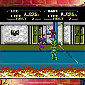 Teenage Mutant Ninja Turtles The Cowabunga Collection - Turtles 2 The Arcade Game