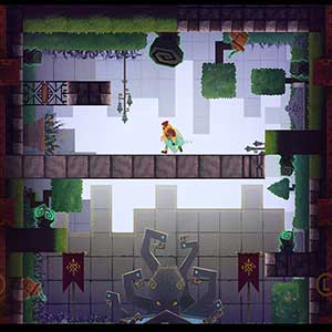 Tetragon Castle Courtyard