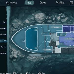 Thalassa Edge of the Abyss - Ship Map