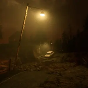 The Alien Cube - Street Lamp