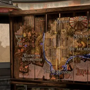 The Amusement VR - Luna Park Map