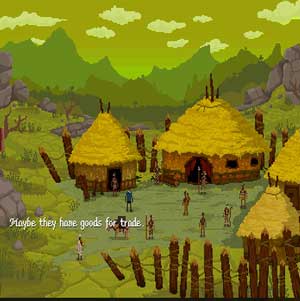 Native Village in The Curious Expedition