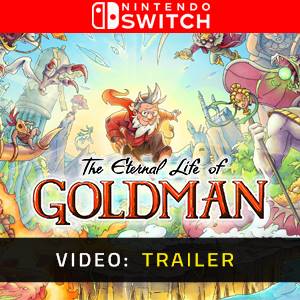 The Eternal Life of Goldman Nintendo Switch - Trailer