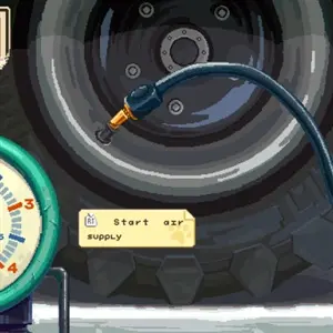 The Last Gas Station - Inflating Tire