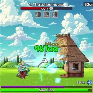 The Legend Of Fireball: Rath - Thatched house