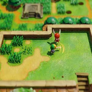 The Legend of Zelda Links Awakening combat