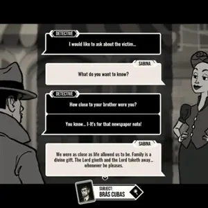 The Posthumous Investigation - Sabina