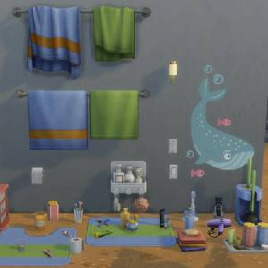The Sims 4 Bathroom Clutter Kit Bath Essentials