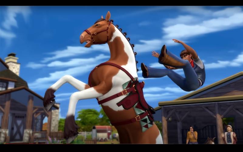 Cheapest The Sims 4: Horse Ranch DLC PC (ORIGIN) WW