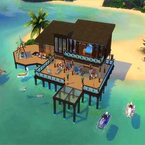 The Sims 4 Island Living Beach House