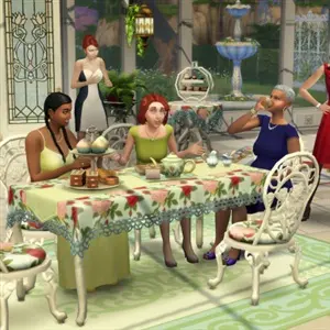 The Sims 4 Royalty & Legacy Grand Bundle - Tea Time Solarium Kit