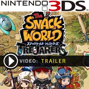 The Snack World Trejarers Nintendo 3DS Prices Digital or Box Edition