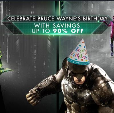 Allkeyshop Offers Cheap Batman Keys during Bruce Wayne's Birthday Celebration
