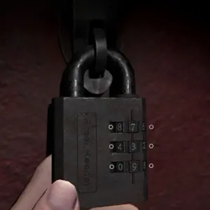TIC-TAC: Twelve o'clock - Combination Padlock