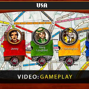 Ticket to Ride Gameplay Video